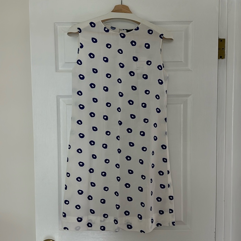 Beautiful Blue and White Aspesi Dress Size 42 As New